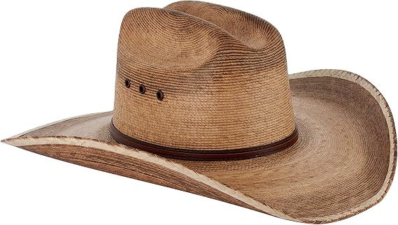 Western Cattleman Straw Cowboy Hat for Men