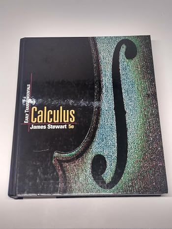 Calculus: Early Transcendentals