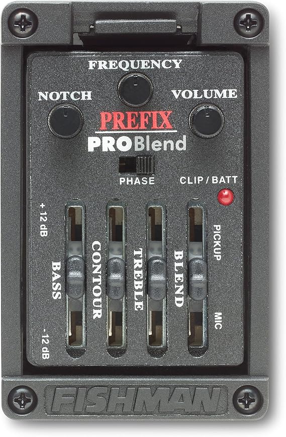 Fishman Prefix Pro Blend Pickup System, Narrow Format