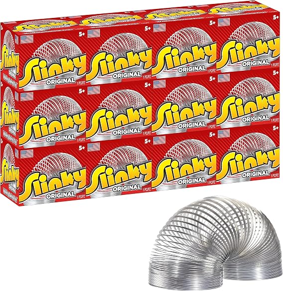 Just Play Classic Slinky, Pack of 1, 12-Count, Small